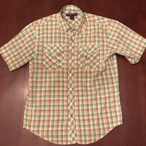 Men’s medium ExOfficio short sleeve button down